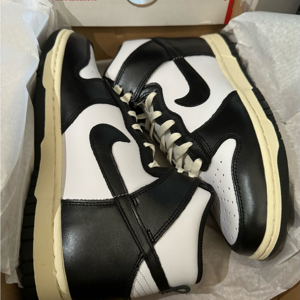 Nike Dunk High Vintage Black - Picture 6 of 7